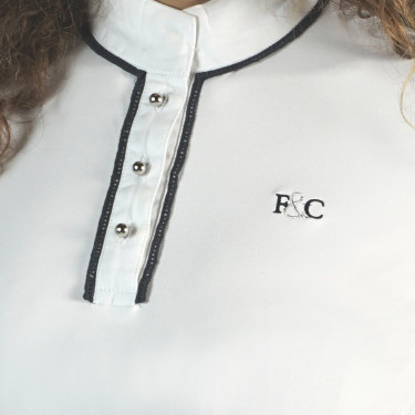 Polo CANDIBA feminino sem mangas Flags & Cup Polo CANDIBA feminino sem mangas Flags & Cup