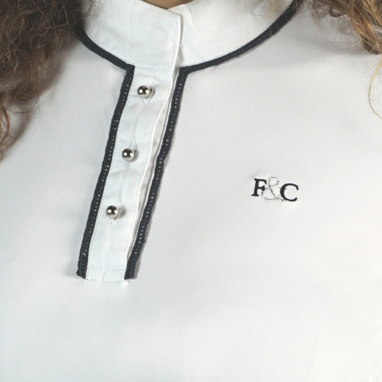 Polo CANDIBA feminino sem mangas Flags & Cup Polo CANDIBA feminino sem mangas Flags & Cup