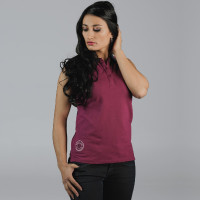 Polo feminino BOGOTA Flags & Cup Framboesa Vermelho Polo feminino BOGOTA Flags & Cup Framboesa Vermelho