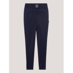 Legging de equitação Tommy Hilfiger Equestrian Rome feminino full grip Céu do deserto Azul Legging de equitação Tommy Hilfiger Equestrian Rome feminino full grip Céu do deserto Azul