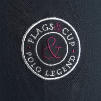 Polo femme MERIDA Flags & Cup Gris chiné Polo femme MERIDA Flags & Cup Gris chiné