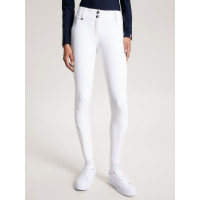 Calças Tommy Hilfiger Equestrian Pro full grip mulher Branco óptico Calças Tommy Hilfiger Equestrian Pro full grip mulher Branco óptico