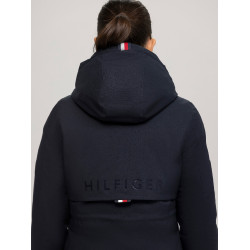 Parka longa Tommy Hilfiger Equestrian Oregon mulher Céu do deserto Azul Parka longa Tommy Hilfiger Equestrian Oregon mulher Céu do deserto Azul
