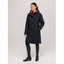 Parka longa Tommy Hilfiger Equestrian Oregon mulher Céu do deserto Azul Parka longa Tommy Hilfiger Equestrian Oregon mulher Céu do deserto Azul