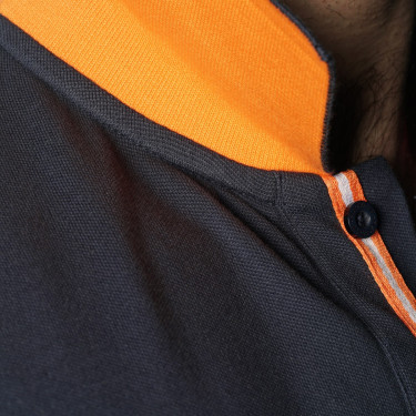 Polo masculino MEXICO Flags & Cup Azul-marinho