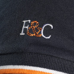 Polo masculino MEXICO Flags & Cup Azul-marinho