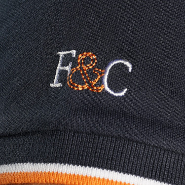 Polo masculino MEXICO Flags & Cup Azul-marinho