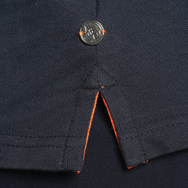 Polo masculino MEXICO Flags & Cup Azul-marinho