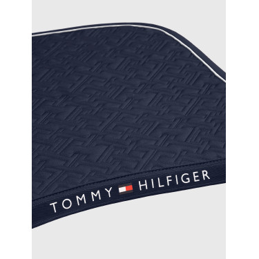Manta de dressage Tommy Hilfiger Equestrian Oxford Céu do deserto Azul Manta de dressage Tommy Hilfiger Equestrian Oxford Céu do deserto Azul