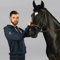 Moletom masculino QUITO Flags & Cup Azul-marinho Moletom masculino QUITO Flags & Cup Azul-marinho