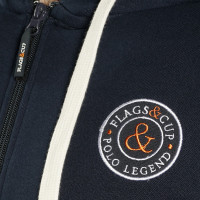 Moletom masculino QUITO Flags & Cup Azul-marinho Moletom masculino QUITO Flags & Cup Azul-marinho