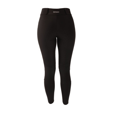 Legging de equitação Kentucky Classic Full Grip feminino Preto
