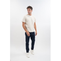 T-shirt SG x Harcour Lucky de mangas curtas Linho Bege T-shirt SG x Harcour Lucky de mangas curtas Linho Bege