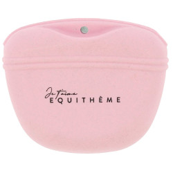 Bolsa de guloseimas de silicone Je t’aime Equithème Rosa