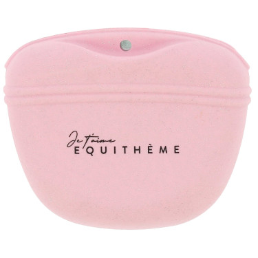 Bolsa de guloseimas de silicone Je t’aime Equithème Rosa