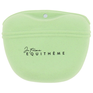 Bolsa de guloseimas de silicone Je t’aime Equithème Verde/menta
