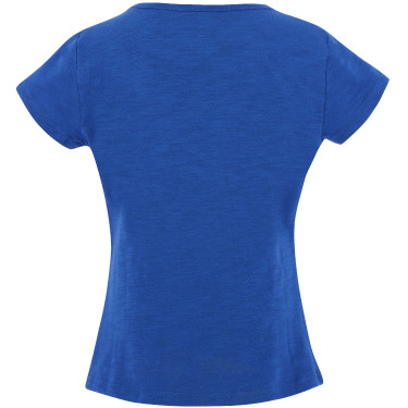 T-shirt infantil EQUITHÈME “Claire” Azul Mônaco T-shirt infantil EQUITHÈME “Claire” Azul Mônaco