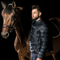 Casaco leve masculino RESO Flags & Cup Azul-marinho Casaco leve masculino RESO Flags & Cup Azul-marinho