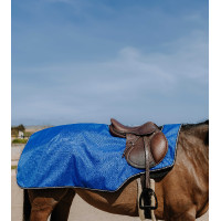 Cobre-rins Equithème Tyrex Aisance 1200D Azul royal