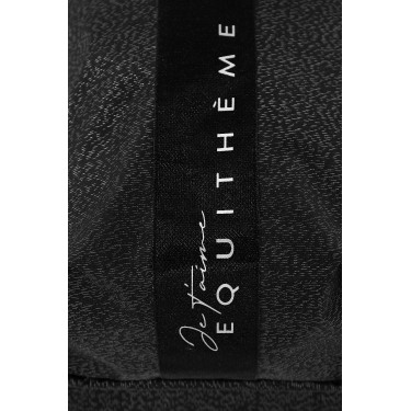 Mochila Je t'aime Equithème Preto