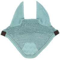 Boné antimosca Equithème Brocart Azul céu Boné antimosca Equithème Brocart Azul céu