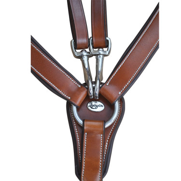 Collier de chasse 5 points Lexington Marron