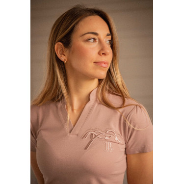 Polo Pénélope Josie Bege / rosa