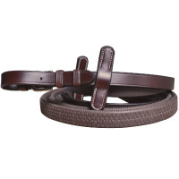 Rênes Caoutchouc Lexington 16 mm Marron
