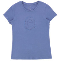 Camiseta Je t'aime Equithème Rosalie Preto Camiseta Je t'aime Equithème Rosalie Preto