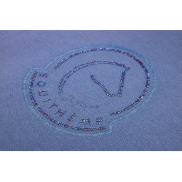 Camiseta Je t'aime Equithème Rosalie Preto Camiseta Je t'aime Equithème Rosalie Preto