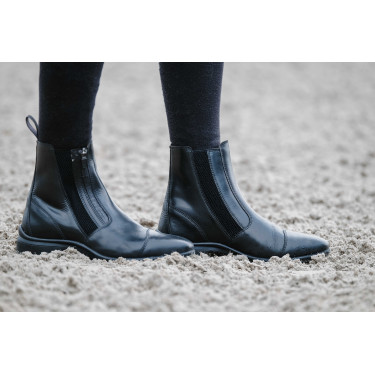 Botas zip Equithème Sporty Preto