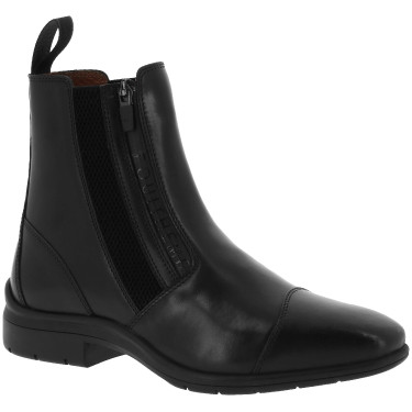 Botas zip Equithème Sporty Preto