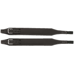 Correias de estribo de tira única Line Norton Havana Castanho