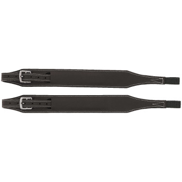 Correias de estribo de tira única Line Norton Havana Castanho