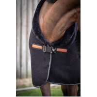 Manta Polar Diagonal Paddock Sport Preto