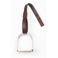 Etrivières Bates couro / sintético com ganchos Etrivières Bates couro / sintético com ganchos