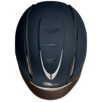 Capacete Privilege Equitação AEROLIGHT Marinho / castanho Azul