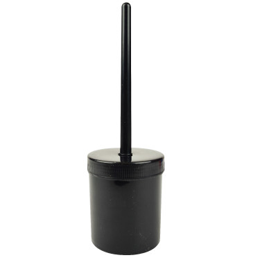 Pincel para casco com pote Preto