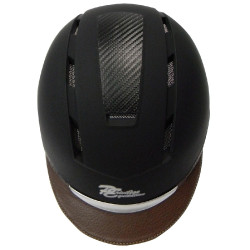 Capacete Privilege Equitação CONFORTO Preto / castanho