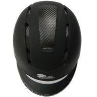 Capacete Privilege Equitação CONFORTO Preto / castanho