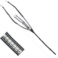 Collier chasse  Privilege Equitation Deauville Noir