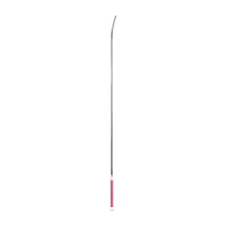 Chicote de dressage Whip & Go ponta de metal Bordô / prata Bord&amp;amp;amp;amp;amp;ocirc;