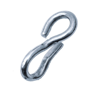 Ganchos de corrente Privilege Equitation Inox Cinzento