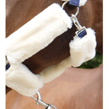 Caveção Equithème Teddy Marinho / cru Azul