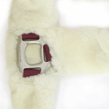 Caveção Equithème Teddy Bordéus / cru Bord&amp;ocirc;