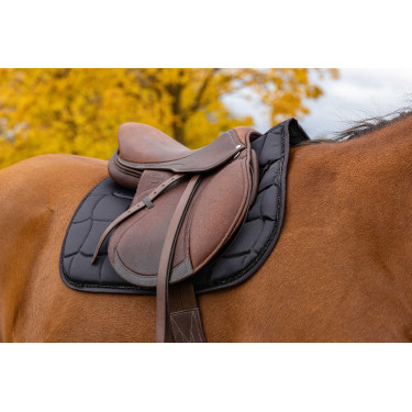 Almofada de sela Equithème Satin Preto