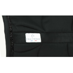 Almofada de sela Equithème Satin Preto