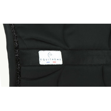 Almofada de sela Equithème Satin Preto