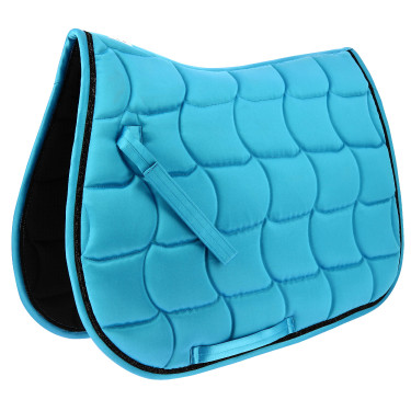Almofada de sela Equithème Satin Azul denim