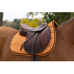 Almofada de sela Equithème Satin Laranja